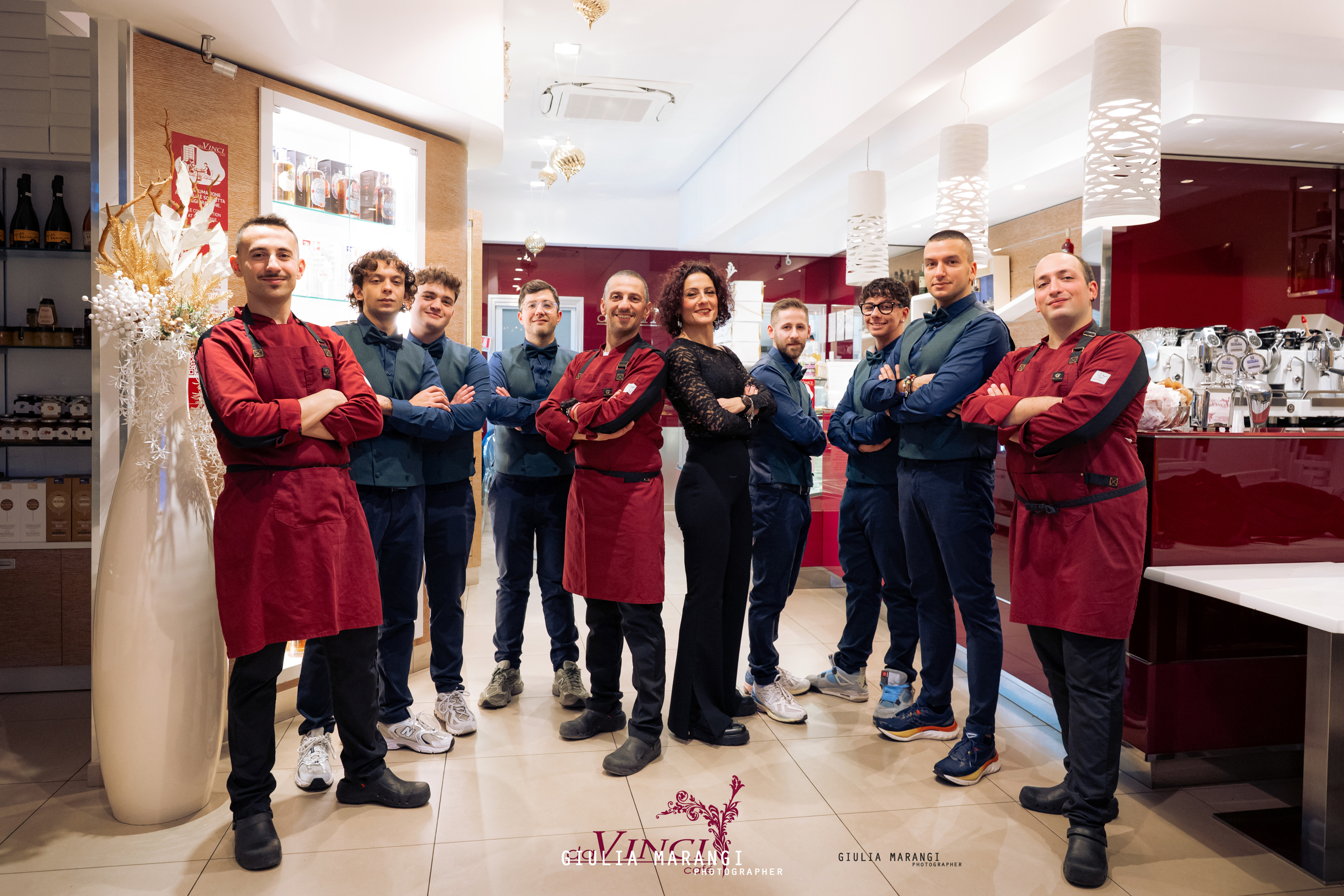 Il locale di da Vinci Café a Martina Franca